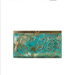 Patricia Nash Cauchy embossed Leather Wallet